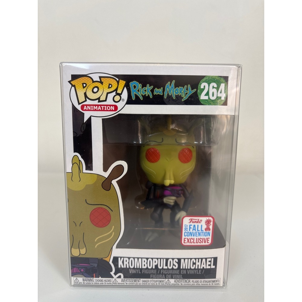 Funko Pop Rick and Morty Krombopulos Michael 264 2017 Fall Convention Exclusive